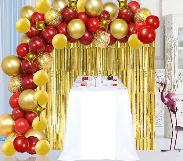 party decoration 111pcs red and gold balloons garland arch confetti ballon for wedding birthday baby shower year decorations supplies
party decoration 111pcs red and gold balloons garland arch confetti ballon for wedding birthday baby shower year decorations supplies