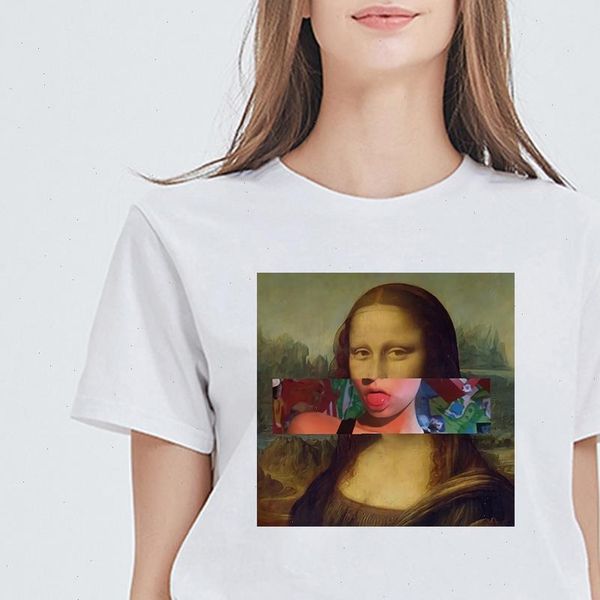new t shirt women aesthetic mona lisa funny graphic t shirt cool hipster tshirt cute cartoon vestidos harajuku lovely top, White
new t shirt women aesthetic mona lisa funny graphic t shirt cool hipster tshirt cute cartoon vestidos harajuku lovely top, White