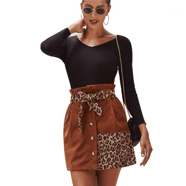 skirts 2021 fashion trend women leopard patchwork skirt ladies stylish high waist bottons belts design casual spring mini buttoms, Black
skirts 2021 fashion trend women leopard patchwork skirt ladies stylish high waist bottons belts design casual spring mini buttoms, Black