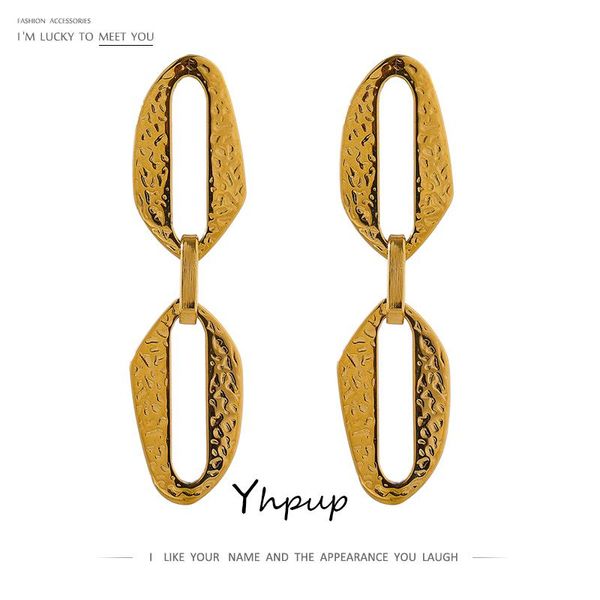 dangle & chandelier yhpup charm metal geometric long earrings stainless steel accessories joyerÃa acero inoxidable mujer fashion, Silver
dangle & chandelier yhpup charm metal geometric long earrings stainless steel accessories joyerÃa acero inoxidable mujer fashion, Silver
