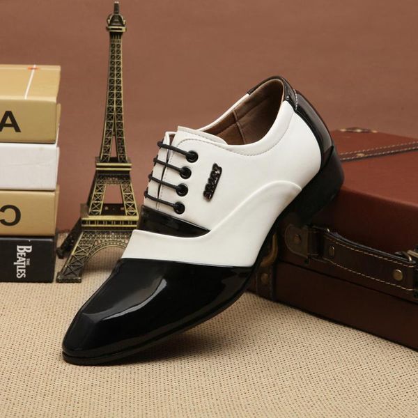 dress shoes fashion spring autumn men leather lace-up british style pointed toe male solid, Black
dress shoes fashion spring autumn men leather lace-up british style pointed toe male solid, Black