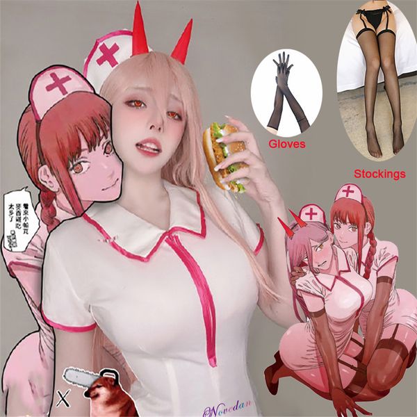 anime costumes chainsaw man makima cosplay dress power nurse uniform anime cosplay costume outfits halloween carnival suit, Black
anime costumes chainsaw man makima cosplay dress power nurse uniform anime cosplay costume outfits halloween carnival suit, Black