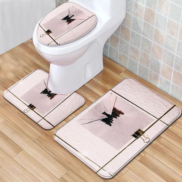 bath mats stylish texture small clear pattern toilet three-piece set bathroom products carpet mat
bath mats stylish texture small clear pattern toilet three-piece set bathroom products carpet mat