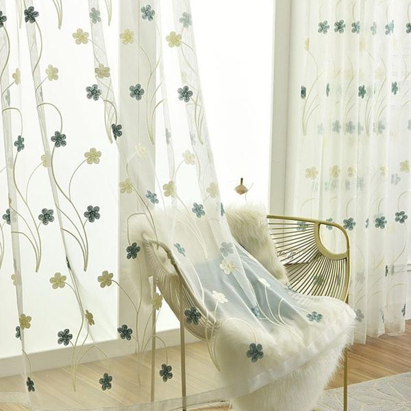 pastoral pink white embroidered flowers tulle voile curtains for bedroom blue sheer for living room kitchen window treatments
pastoral pink white embroidered flowers tulle voile curtains for bedroom blue sheer for living room kitchen window treatments