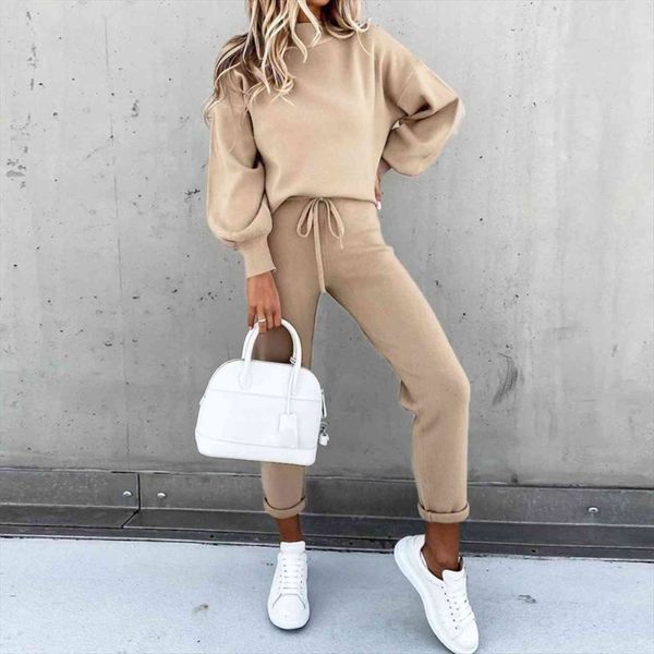 tracksuit set autumn long sleeve womens pants pullover sweatshirt sportswear gym loose clothes clothing, White
tracksuit set autumn long sleeve womens pants pullover sweatshirt sportswear gym loose clothes clothing, White