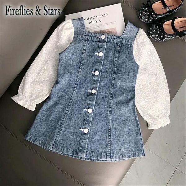 spring autumn girls baby blouse girl dresses kids vestidos children clothes ins denim patch floral embroidery 2 to 9 yrs, Red;yellow
spring autumn girls baby blouse girl dresses kids vestidos children clothes ins denim patch floral embroidery 2 to 9 yrs, Red;yellow