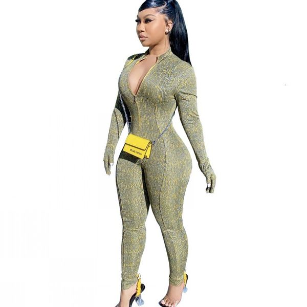 way to print women's zipper collar complete skinny sleeve new fall overalls style street coveralls bodysuits club ys9h, Gray
way to print women's zipper collar complete skinny sleeve new fall overalls style street coveralls bodysuits club ys9h, Gray