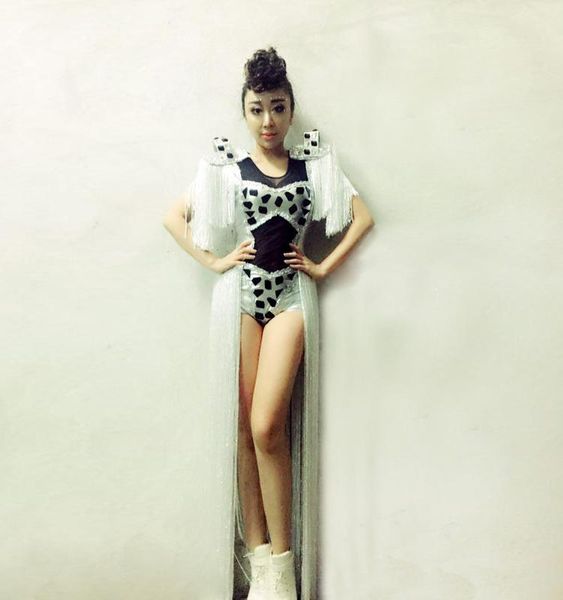 women's jumpsuits & rompers female singer bodysuit dj sparkling crystals rhinestone jumpsuit women fashion epaulette train costume nigh, Black;white
women's jumpsuits & rompers female singer bodysuit dj sparkling crystals rhinestone jumpsuit women fashion epaulette train costume nigh, Black;white