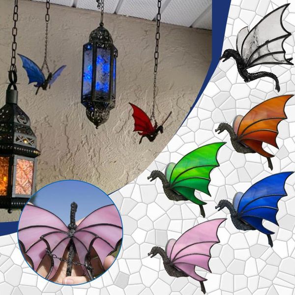 decorative objects & figurines dragon hanging stained suncatcher colored glass window hangings craft decor home indoor
decorative objects & figurines dragon hanging stained suncatcher colored glass window hangings craft decor home indoor