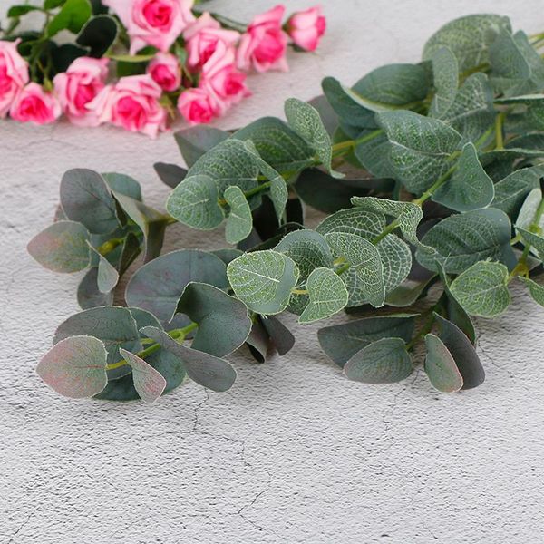 green artificial leaves large eucalyptus leaf plants wall material decorative fake plants for home shop garden party decor 66cm
green artificial leaves large eucalyptus leaf plants wall material decorative fake plants for home shop garden party decor 66cm