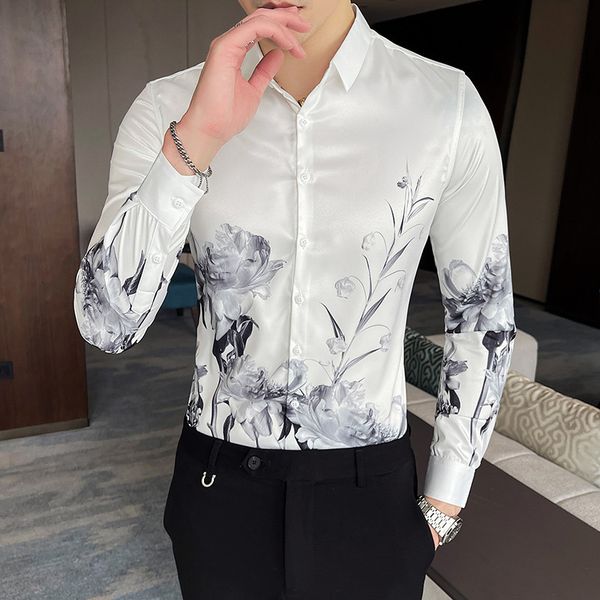 2021 long sleeve fashion thin flower formal business dress shirts streetwear men's social office d91f, White;black
2021 long sleeve fashion thin flower formal business dress shirts streetwear men's social office d91f, White;black