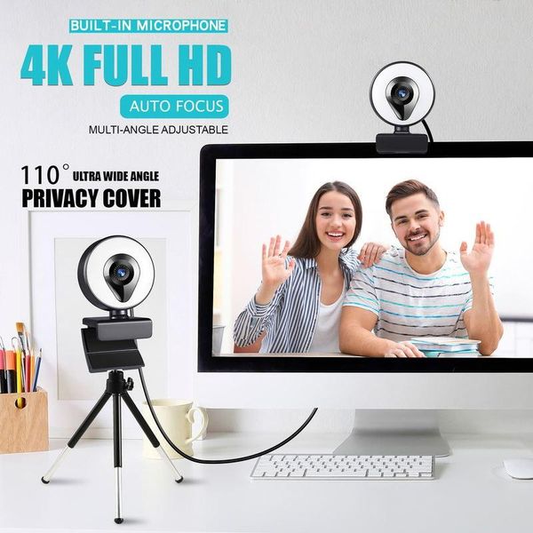 webcams webcam 2k/4k full hd web camera with microphone usb plug cam for pc computer mac lapdeskyoutube skype mini
webcams webcam 2k/4k full hd web camera with microphone usb plug cam for pc computer mac lapdeskyoutube skype mini