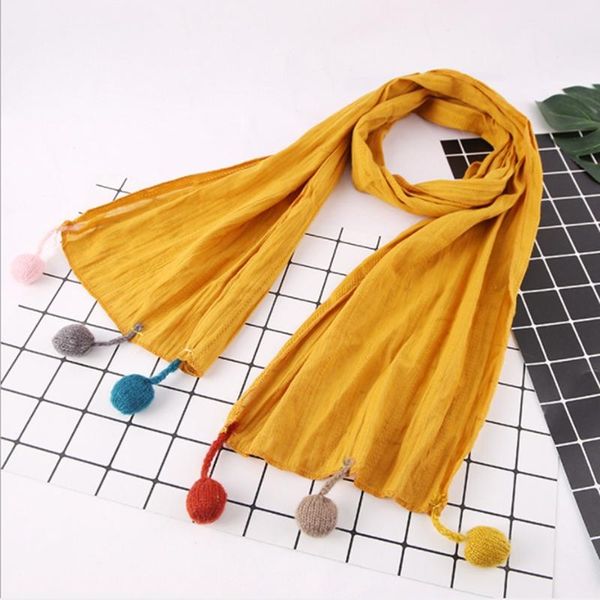 scarves & wraps boys girls kids warm cotton collar ball children scarf neckerchief clothing accessories solid color, Red;brown
scarves & wraps boys girls kids warm cotton collar ball children scarf neckerchief clothing accessories solid color, Red;brown