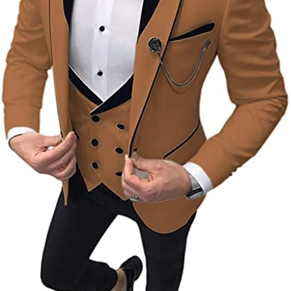men's suits & blazers casual fashion men's suits 3 fine fitting attire groom's wedding (blazer + pants vest) 545u, White;black
men's suits & blazers casual fashion men's suits 3 fine fitting attire groom's wedding (blazer + pants vest) 545u, White;black