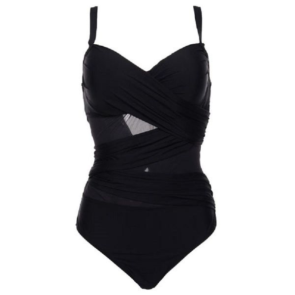 women's swimwear andzhelika one piece swimsuit women summer beachwear vintage mesh bathing suits bodysuit monokini plus size, White;black
women's swimwear andzhelika one piece swimsuit women summer beachwear vintage mesh bathing suits bodysuit monokini plus size, White;black