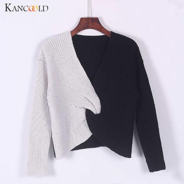 women's sweaters kancoold sweater v-neck pullover backless crossover long sleeve fashion women 2021jul16, White;black
women's sweaters kancoold sweater v-neck pullover backless crossover long sleeve fashion women 2021jul16, White;black
