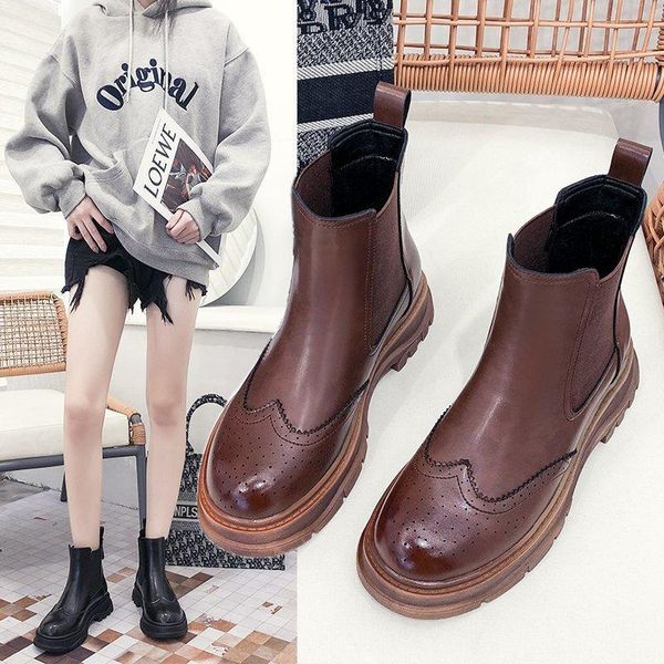 boots handmade women 2021 vintage genuine leather flat ankle ladies autumn winter bullock casual platform, Black
boots handmade women 2021 vintage genuine leather flat ankle ladies autumn winter bullock casual platform, Black