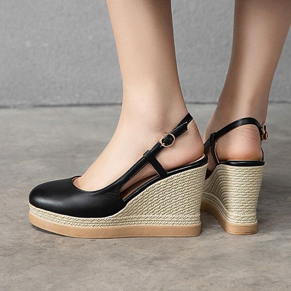 dress shoes plus size 34-44 mujer ladies woman chaussure gladiator women wedge summer sandals pumps round toe high heels platform, Black
dress shoes plus size 34-44 mujer ladies woman chaussure gladiator women wedge summer sandals pumps round toe high heels platform, Black