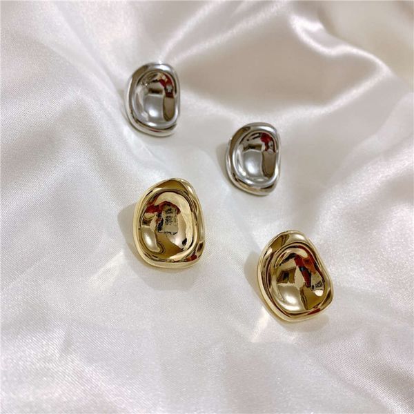 hbp fashion korean temperament irregular cold wind concave convex oval doudou 925 silver needle earrings
hbp fashion korean temperament irregular cold wind concave convex oval doudou 925 silver needle earrings