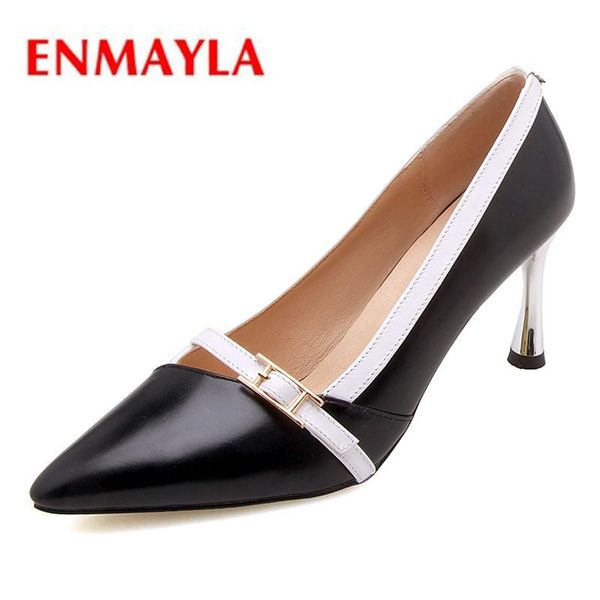 dress shoes enmayla women high heels calzado mujer pointed toe thin slip-on womens size 34-43 zyl2081, Black
dress shoes enmayla women high heels calzado mujer pointed toe thin slip-on womens size 34-43 zyl2081, Black