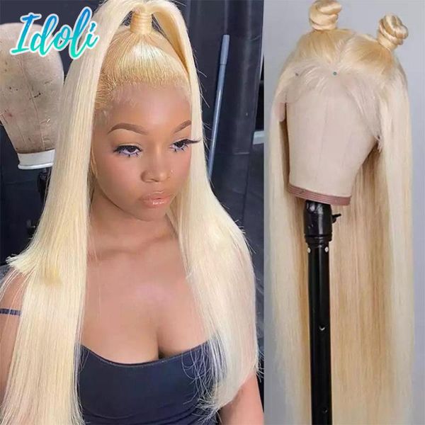 lace wigs 613 blonde human hair hd transparent with baby long straight remy brazilian 13x4 4x4 closure, Black;brown 
lace wigs 613 blonde human hair hd transparent with baby long straight remy brazilian 13x4 4x4 closure, Black;brown