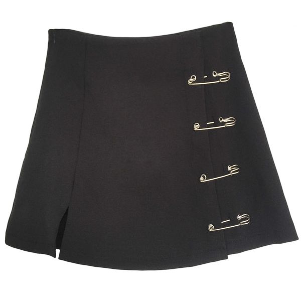 flectit punk rock style safety pin a-line mini skirt with side split high waisted collins skirt women harajuku street wear 210708, Black
flectit punk rock style safety pin a-line mini skirt with side split high waisted collins skirt women harajuku street wear 210708, Black