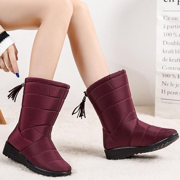 boots autumn and winter women's mid-tube waterproof shoes non-slip flat fashionable comfortable casual, Black
boots autumn and winter women's mid-tube waterproof shoes non-slip flat fashionable comfortable casual, Black