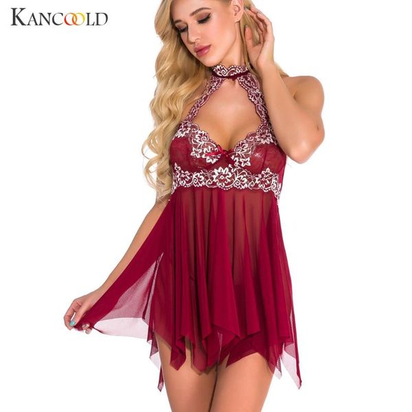 bras sets kancoold big size attractive underwear lace sleepwear skirt nightgown for women, Red;black
bras sets kancoold big size attractive underwear lace sleepwear skirt nightgown for women, Red;black