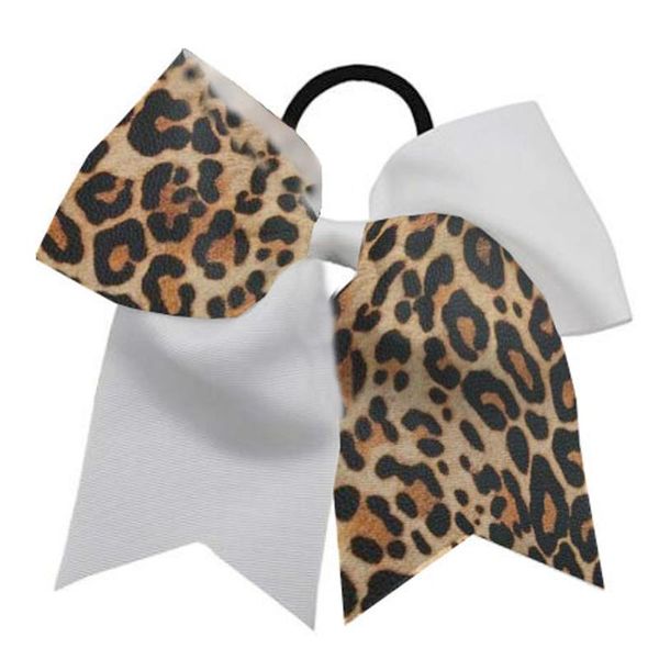hair accessories leopard and white ribbon cheer bows ponytail holder girls elastic ties 8" for teens cheerleaders, Slivery;white
hair accessories leopard and white ribbon cheer bows ponytail holder girls elastic ties 8" for teens cheerleaders, Slivery;white
