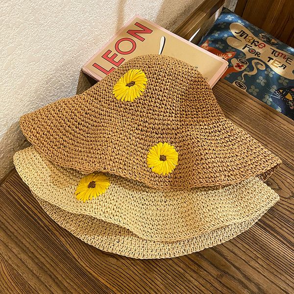 2021 Hat Female Straw Hat Korean Fashion Japanese Summer straw hat Little Fresh Little Daisy Sunscreen Forest Beach Sunhat, Blue;gray
2021 Hat Female Straw Hat Korean Fashion Japanese Summer straw hat Little Fresh Little Daisy Sunscreen Forest Beach Sunhat, Blue;gray