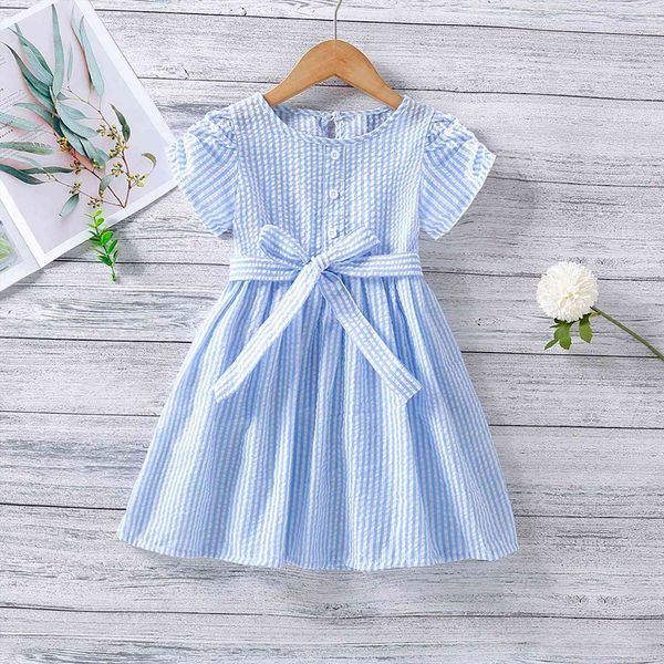 5 colors summer infant girl dress girls sweet striped printed bow belt knee length a line outfits 1 6y, Red;yellow
5 colors summer infant girl dress girls sweet striped printed bow belt knee length a line outfits 1 6y, Red;yellow