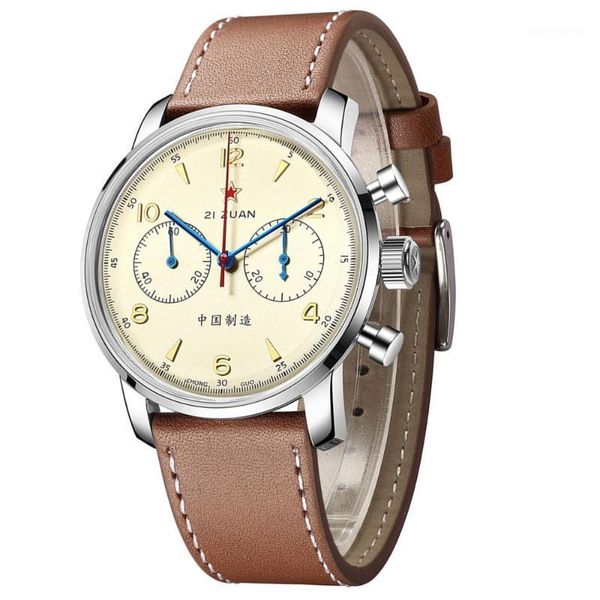 wristwatches red star 42mm 40mm 38mm seagull 1963 watches men leather strap mechanical chronograph orologi meccanici luminous retro, Slivery;brown
wristwatches red star 42mm 40mm 38mm seagull 1963 watches men leather strap mechanical chronograph orologi meccanici luminous retro, Slivery;brown