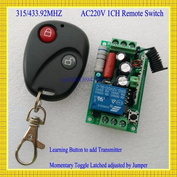 smart home control chandeliers lamp light bulb led ac 220v remote switch wireless relay contact rf 315 433 mini motor machine on off
smart home control chandeliers lamp light bulb led ac 220v remote switch wireless relay contact rf 315 433 mini motor machine on off