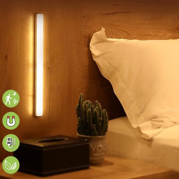 night lights motion sensor wireless led bedroom usb rechargeable lamp cabinet kitchen staircase closet wall aisle lighting 
night lights motion sensor wireless led bedroom usb rechargeable lamp cabinet kitchen staircase closet wall aisle lighting