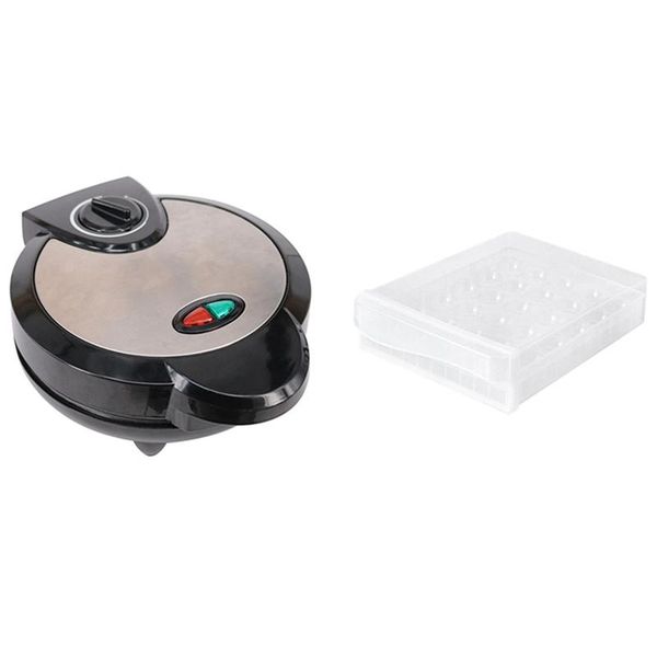 1 pcs electric waffle maker heart shape waffle egg cake oven uk plug & 2 pcs 30 grid egg storage box 34 x 26 x 8.5cm
1 pcs electric waffle maker heart shape waffle egg cake oven uk plug & 2 pcs 30 grid egg storage box 34 x 26 x 8.5cm
