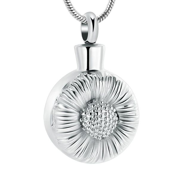 pendant necklaces k12133 sunflower cremation for ashes stainless steel keepsake memorial urn jewelry, Silver
pendant necklaces k12133 sunflower cremation for ashes stainless steel keepsake memorial urn jewelry, Silver