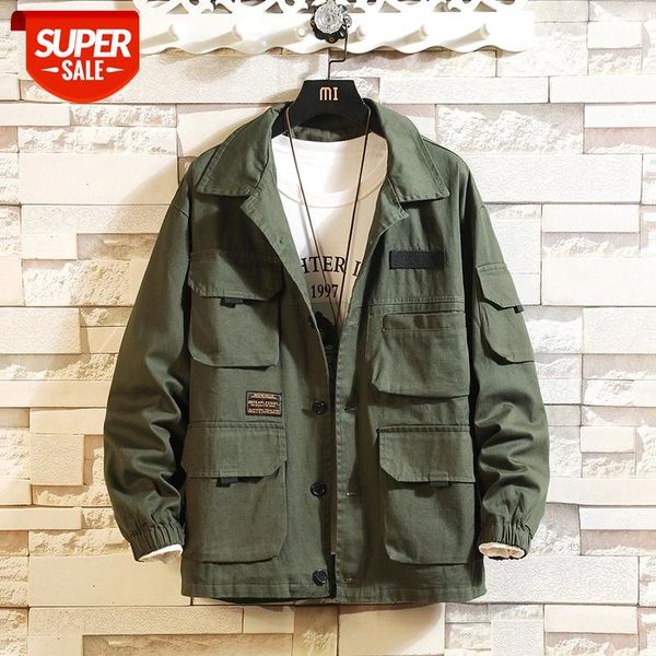 Casual England Style New 2020 Spring Autumn Black Green Pocket Cargo Jacket Men'S Brand Clothes Plus OverSize M-5XL With Hoodies #ib4J, Black;brown
Casual England Style New 2020 Spring Autumn Black Green Pocket Cargo Jacket Men'S Brand Clothes Plus OverSize M-5XL With Hoodies #ib4J, Black;brown