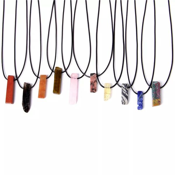 natural stone pendant necklace lapis lazuli amethyst white pink crystal chakra necklace for women men gifts, Silver
natural stone pendant necklace lapis lazuli amethyst white pink crystal chakra necklace for women men gifts, Silver