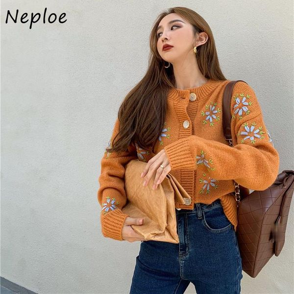 neploe vintage print knit cardigans sweater women o neck long sleeve single breast pull femme coat spring outwear slim sueter, White
neploe vintage print knit cardigans sweater women o neck long sleeve single breast pull femme coat spring outwear slim sueter, White