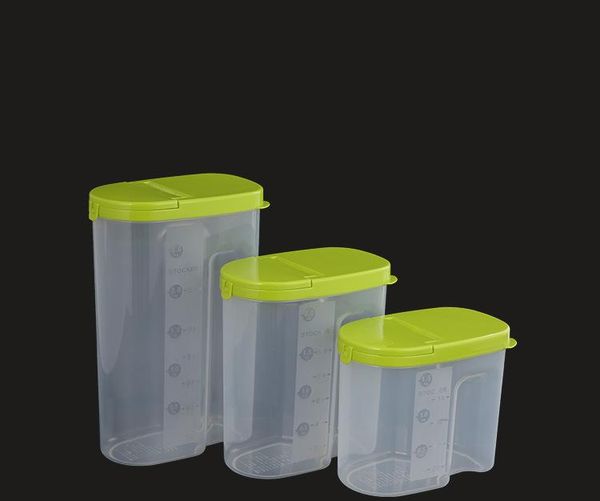 storage bottles & jars household kitchen transparent sealed plastic covered food grains jar refrigerator snack box
storage bottles & jars household kitchen transparent sealed plastic covered food grains jar refrigerator snack box