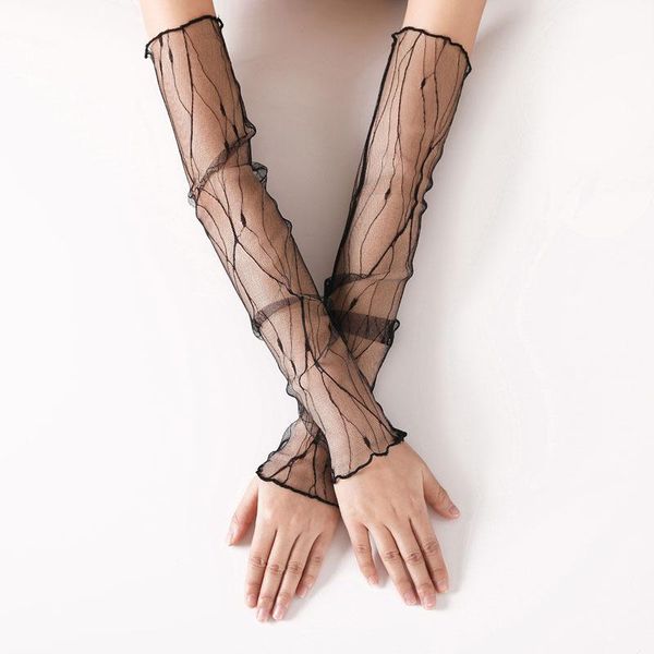 sports gloves mesh ice sleeves ladies summer long-sleeved cycling lace half-finger fashion outdoor sunscreen a446, Black
sports gloves mesh ice sleeves ladies summer long-sleeved cycling lace half-finger fashion outdoor sunscreen a446, Black