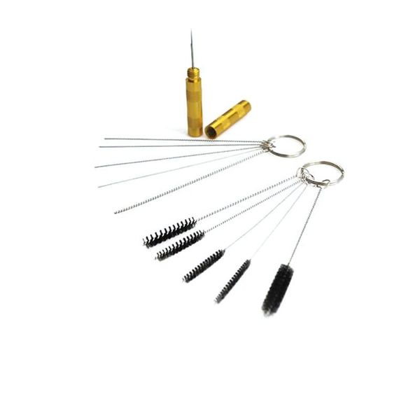 professional spray guns airbrush gun nozzle 11pcs cleaning brush repair tool kit needle & set for tattoo 
professional spray guns airbrush gun nozzle 11pcs cleaning brush repair tool kit needle & set for tattoo
