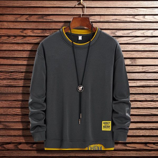 men's hoodies & sweatshirts 2021 autumn sweatshirt long-sleeved korean style sport round neck m-4xl loose streetwear hip hop cloth fact, Black
men's hoodies & sweatshirts 2021 autumn sweatshirt long-sleeved korean style sport round neck m-4xl loose streetwear hip hop cloth fact, Black