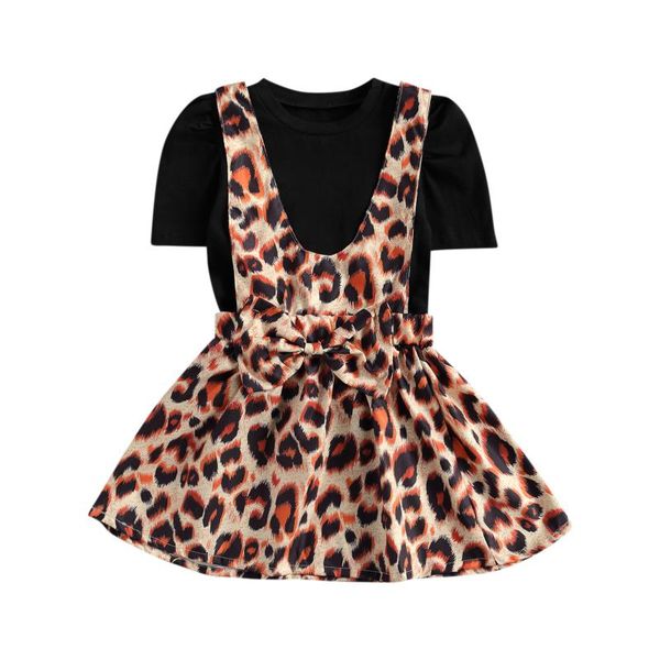 clothing sets 2pcs born baby girls short sleeve solid suspender leopard print skirts summer infant toddler children outfits 12m-4y, White
clothing sets 2pcs born baby girls short sleeve solid suspender leopard print skirts summer infant toddler children outfits 12m-4y, White