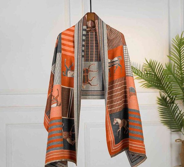factory outlet luxury brand cap carves 2021 luxury cashmere scarf women winter warm shawls wraps design horse print bufa thick blanket scarv, Blue;gray
factory outlet luxury brand cap carves 2021 luxury cashmere scarf women winter warm shawls wraps design horse print bufa thick blanket scarv, Blue;gray