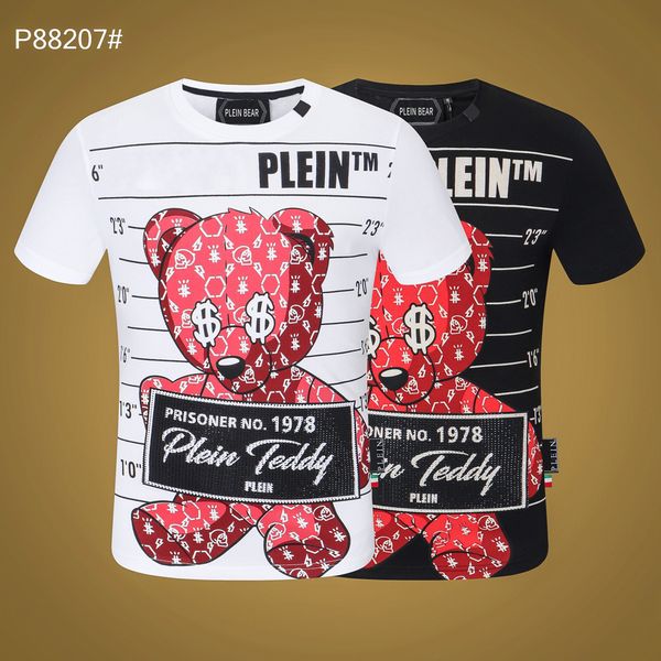 plein bear t shirt mens designer tshirts brand clothing rhinestone skull men t-shirts classical hip hop streetwear tshirt casual tees pb 113, White;black
plein bear t shirt mens designer tshirts brand clothing rhinestone skull men t-shirts classical hip hop streetwear tshirt casual tees pb 113, White;black