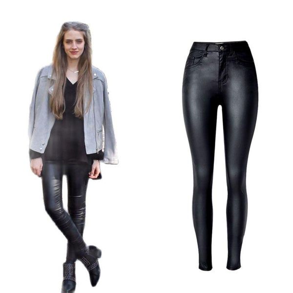 women's pants & capris womens high waisted stretch faux leather pu coated legging juniors biker moto punk black tight trousers, Black;white
women's pants & capris womens high waisted stretch faux leather pu coated legging juniors biker moto punk black tight trousers, Black;white