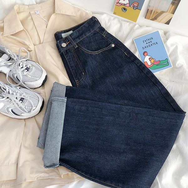 women's jeans mom high waist korean retro washed dark blue loose wide leg denim mopping pants boyfriend y2k aesthetic baggy trousers
women's jeans mom high waist korean retro washed dark blue loose wide leg denim mopping pants boyfriend y2k aesthetic baggy trousers