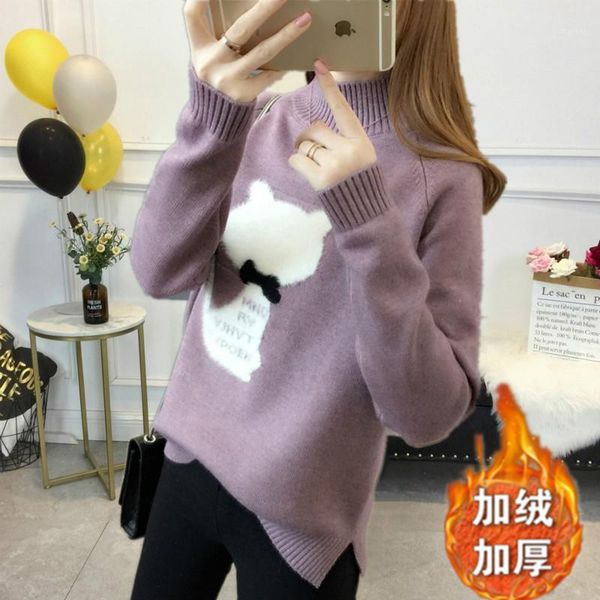 autumn winter sweater kintted pullovers thick warm woman sweaters cartoons womens clothing pull femme hiver wpy2161 women's, White;black
autumn winter sweater kintted pullovers thick warm woman sweaters cartoons womens clothing pull femme hiver wpy2161 women's, White;black