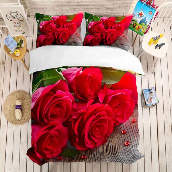 home textil bedding set 3d digital printing rose duvet cover couple gift quilt cover 2/3 piece bed linen set home bedding sets
home textil bedding set 3d digital printing rose duvet cover couple gift quilt cover 2/3 piece bed linen set home bedding sets